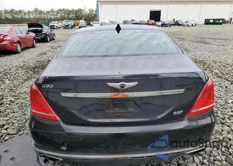 2018 Genesis G90 Premium из США, поврежденный, VIN KMHG34JA5JU047146